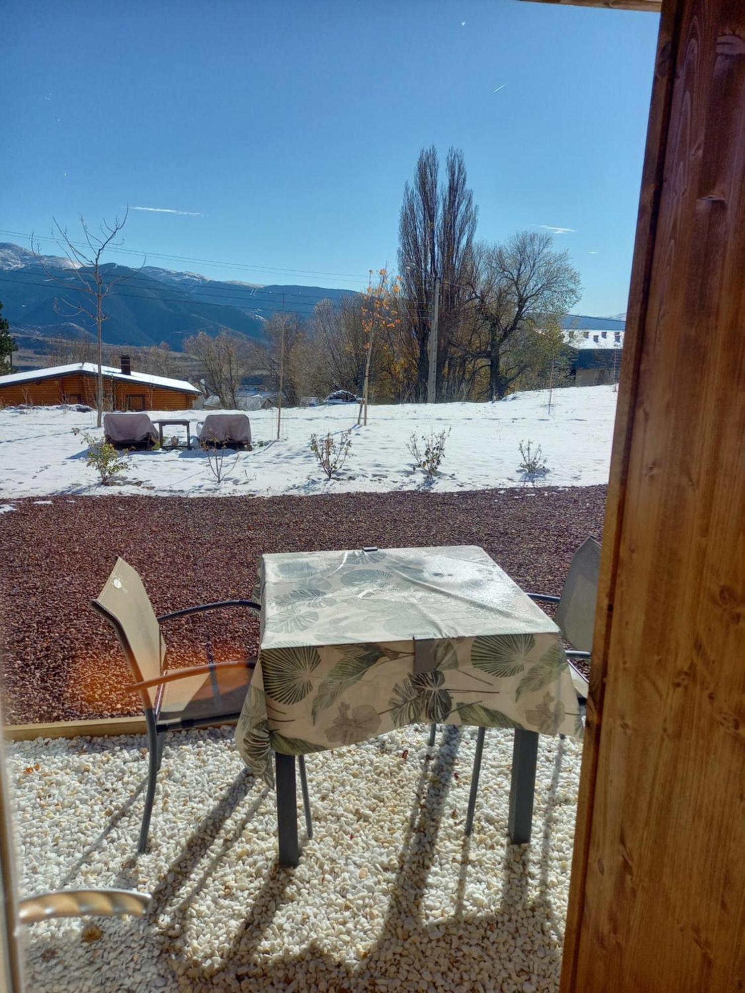 Appartement Eco-Logis Des Cabris à Font-Romeu-Odeillo-Via Extérieur photo